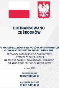 Dofinansowanie przewozów autobusowych na lata 2026–2028